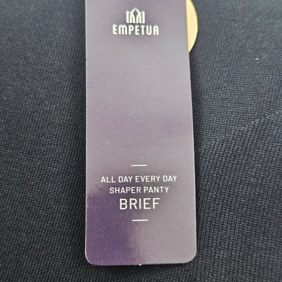 Empetua Women's Black All Day Comfort Shaper Panty Brief Size XXL NWT - Picture 7 of 9